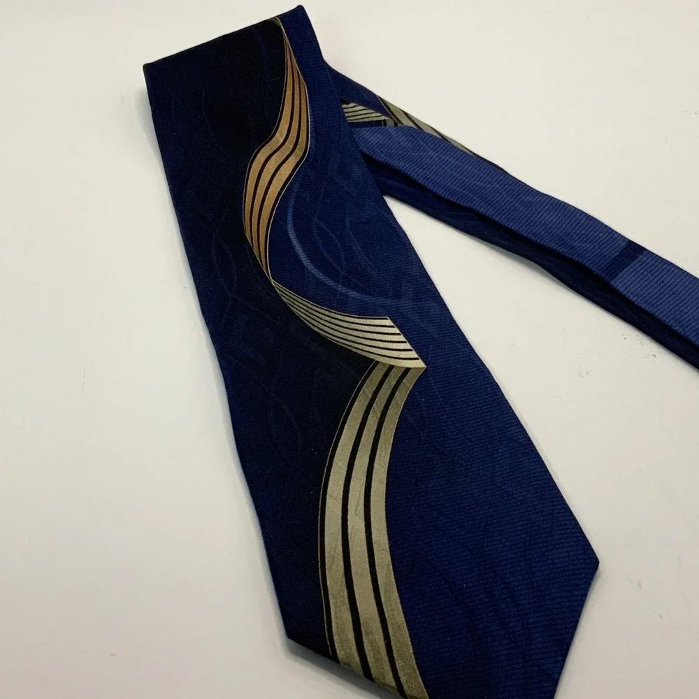 Puritan Men's Neck Tie Multi-Color Design 100% Silk